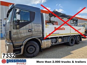 Kamion sa golom šasijom i zatvorenom kabinom IVECO Stralis