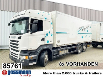 Kamion sa zatvorenim sandukom SCANIA R 450