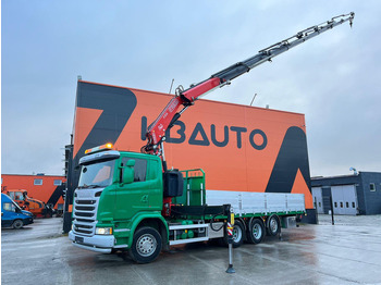 Kamion sa tovarnim sandukom SCANIA G 490