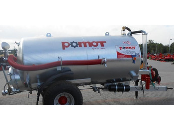 Cisterna za osoku novi POMOT Single-axial tanker truck/ Beczkowóz wóz asenizacyjny 5000 l: slika 2