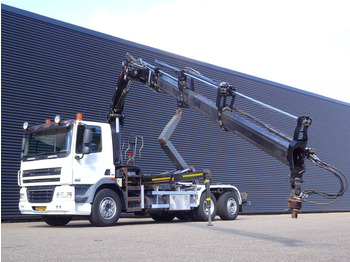 Kamion sa hidrauličnom kukom, Kamion sa dizalicom DAF CF 85.360 / 6x2*4 / HIAB 21 t/m CRANE / VDL HOOKLIFT: slika 3