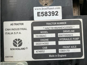 Traktor New Holland T6.180: slika 5