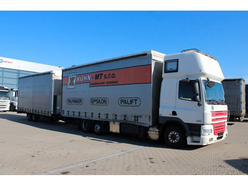 Kamion sa ceradom DAF CF 85.460,SECONDARY AIR CONDITION+FLIEGL TPS 100: slika 2