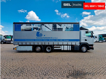 Kamion sa ceradom Scania G 410  /Retarder /mit Mitnahmestapler /Lenkachse: slika 4