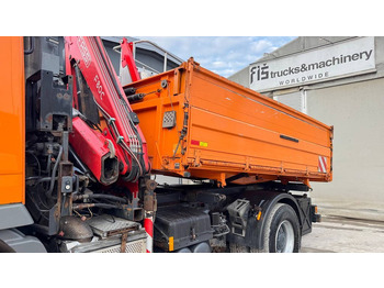 Istovarivač Mercedes-Benz Actros 1832 AK tipper 4x4 - crane Fassi 9.2M - remote control: slika 3