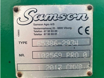 Deponator gnojnice Samson CMX 8,6M SORTJORDS: slika 4