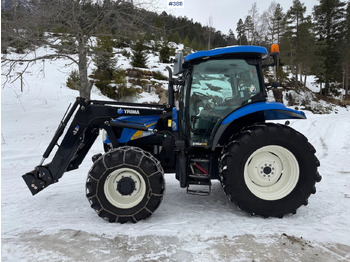 Traktor 2010 New Holland T6020 Elite w/front loader: slika 3