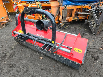 Tarup/ Mulčer Mulchgerät 160cm Mulchmäher Frontmulchgerät Mulcher Querverschiebung Traktor Kleintraktor Iseki Kubota Seppi: slika 2