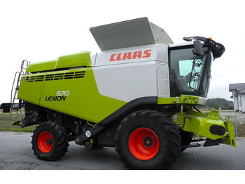 Kombinovani kombajn Claas Lexion 670 2019 Rok, Heder V 770,  Najbogatsza Wersja, Nie Malowany, Stan Idealny: slika 4