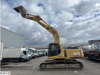 Bager guseničar Komatsu PC 210 LC 99 KW, Airco: slika 2