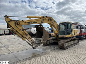 Bager guseničar Komatsu PC 210 LC 99 KW, Airco: slika 5