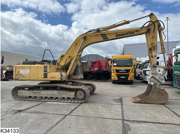 Bager guseničar Komatsu PC 210 LC 99 KW, Airco: slika 4