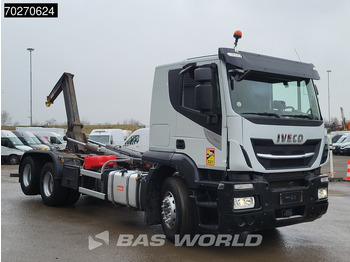 Kamion sa hidrauličnom kukom Iveco Stralis 460 6X2 20tons Marrel hooklift Lift Axle ACC Euro 6: slika 4