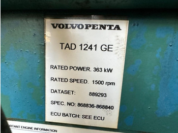 Set generatora Volvo TAD 1241 GE Stamford 410 kVA generatorset: slika 4