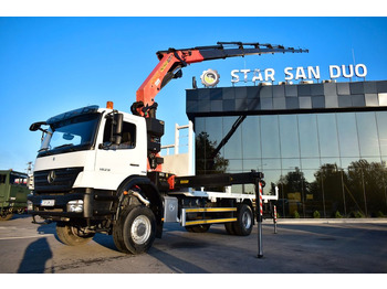 Kamion sa dizalicom MERCEDES-BENZ Axor 1829