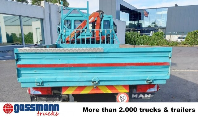 Kamion sa tovarnim sandukom, Kamion sa dizalicom MAN TGL 8.150 4x2 BL mit Kran Palfinger PK 3200A: slika 6