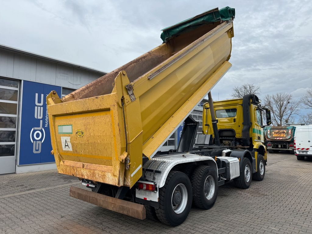 Istovarivač Mercedes-Benz Arocs 4145 8x4 Euro 6 Meiller Muldenkipper: slika 8