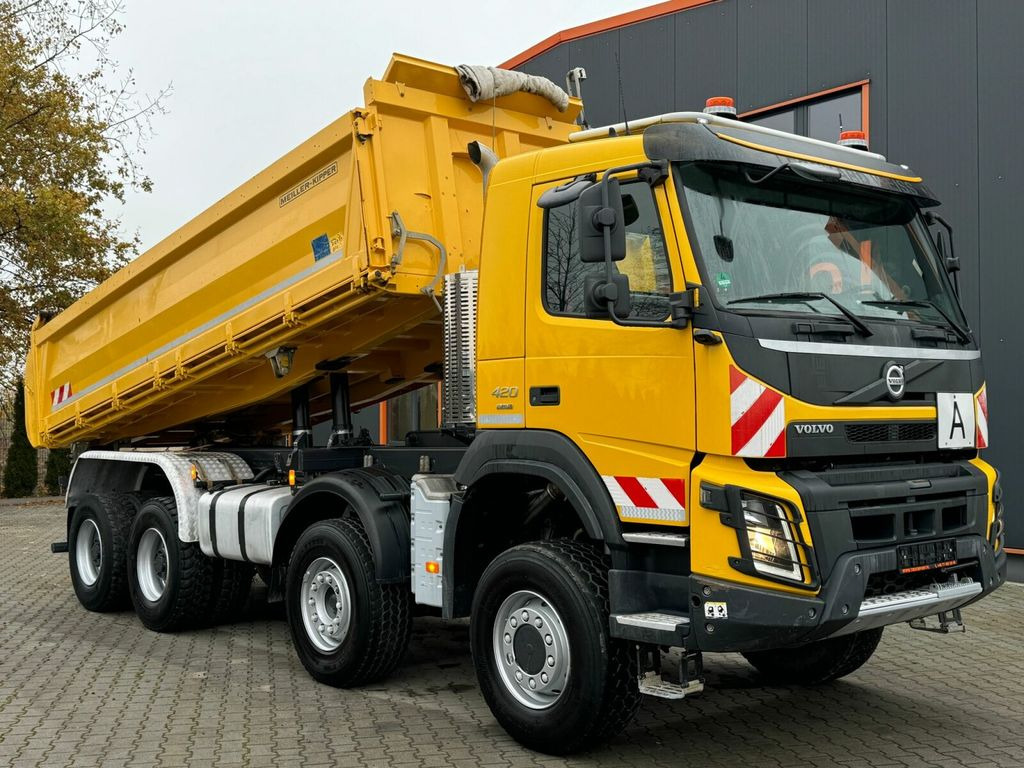 Istovarivač Volvo FMX420 8x6 Dreiseitenkipper Bordmatik MEILLER: slika 9