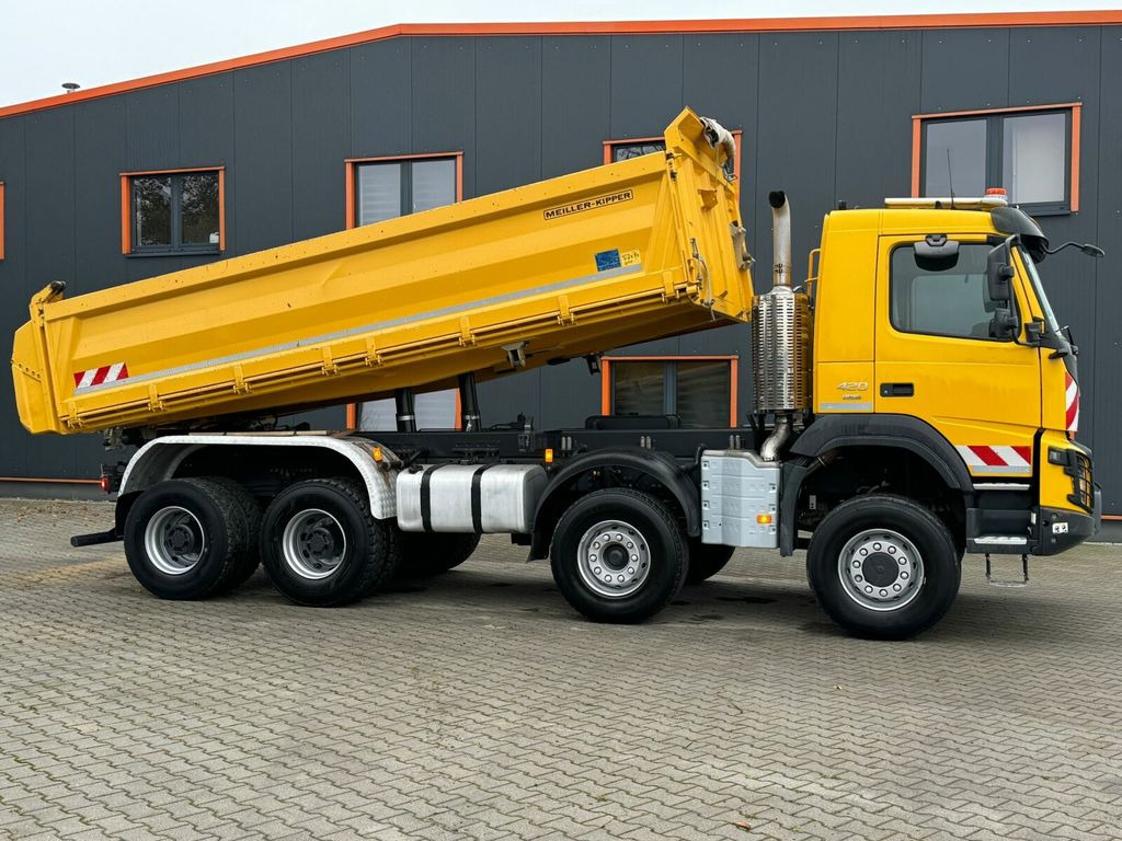 Istovarivač Volvo FMX420 8x6 Dreiseitenkipper Bordmatik MEILLER: slika 10