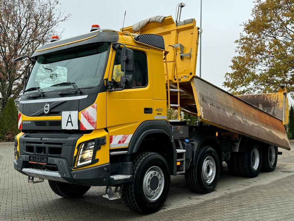 Istovarivač Volvo FMX420 8x6 Dreiseitenkipper Bordmatik MEILLER: slika 13