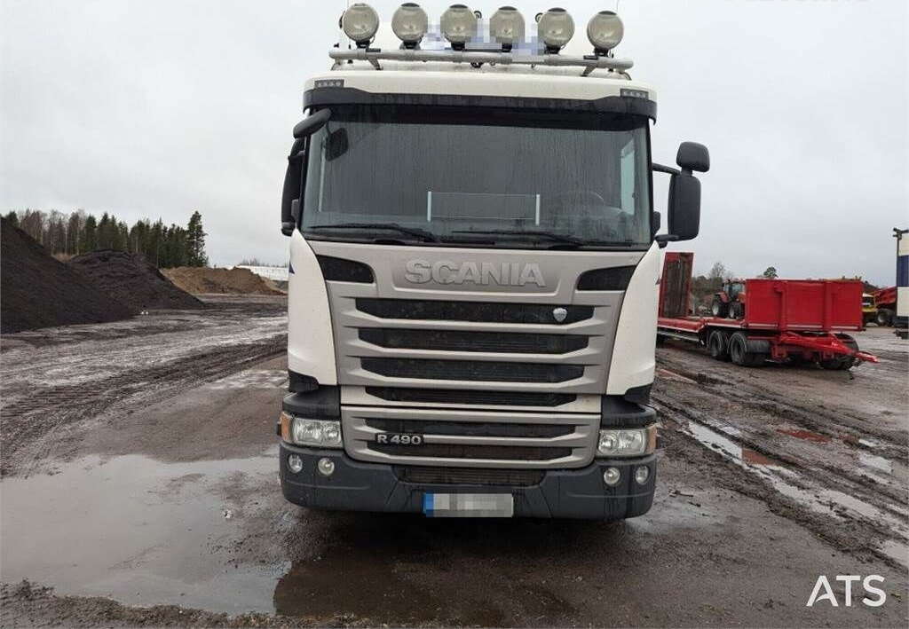 Kamion sa zatvorenim sandukom Scania R490 6X2: slika 11