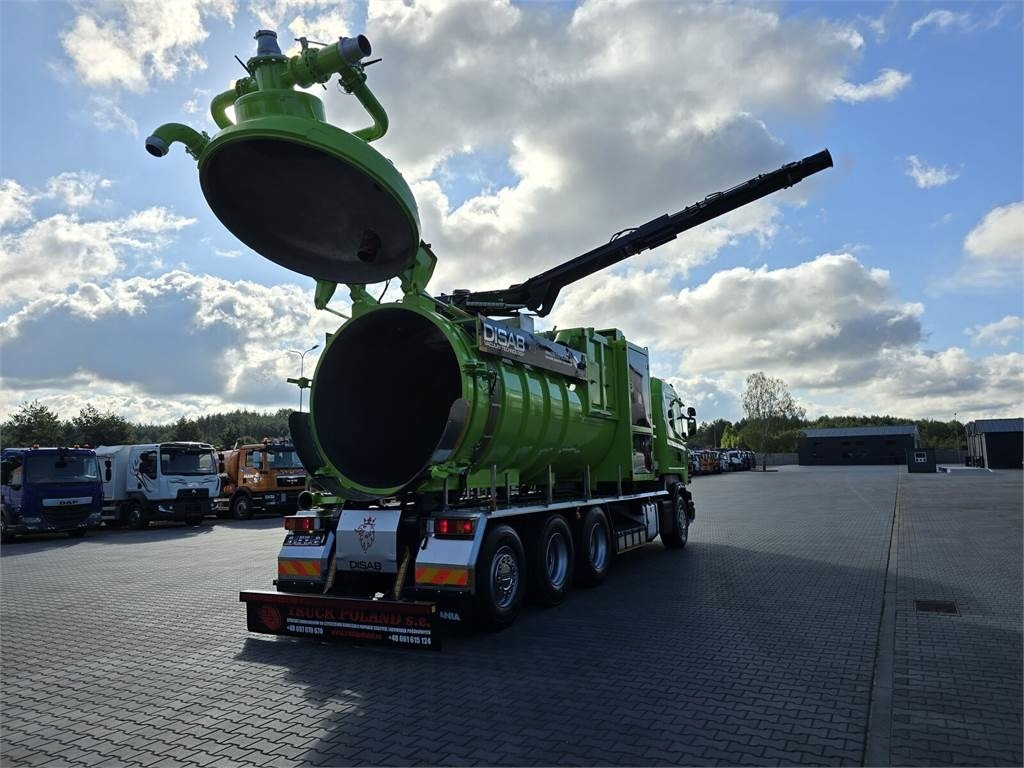 Vakuumska cisterna Scania Disab Centurion P210/9 Suction-blowing vacuum load: slika 30