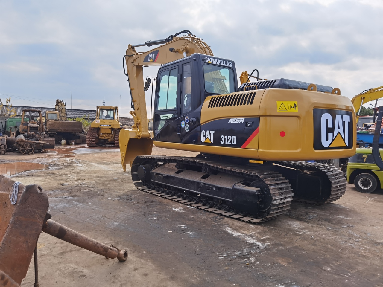 Bager guseničar CATERPILLAR 312D: slika 6