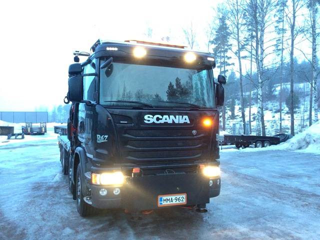 Kamion sa dizalicom Scania G450: slika 16