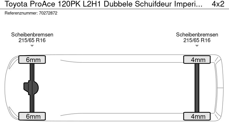 Mali kombi Toyota ProAce 120PK L2H1 Dubbele Schuifdeur Imperiaal Airco Cruise Trekhaak 5m3 Airco Trekhaak Cruise control: slika 18