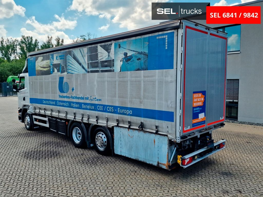 Kamion sa ceradom Scania G 410  /Retarder /mit Mitnahmestapler /Lenkachse: slika 7