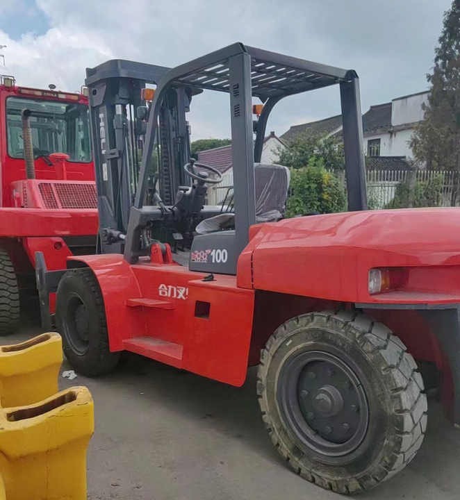 Dizel viljuškar Good Price China Heli Forklift Truck 10 Ton diesel Forklift Used Heli CPCD100 diesel Fork Lift: slika 6