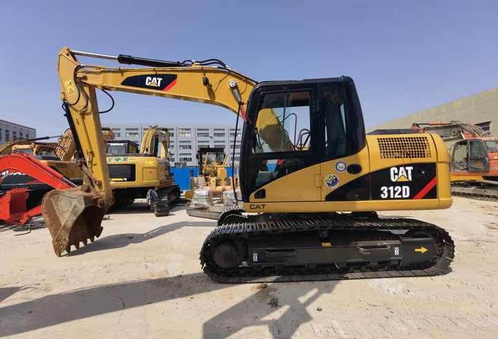 Bager guseničar Used CAT 312D2 hydraulic Crawler excavator CATERPILLAR CAT312 second hand hydraulic machinery digger CAT312D on stock: slika 6