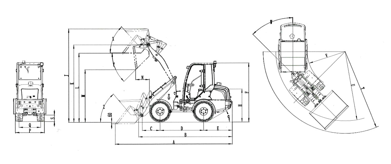 Utovarivač točkaš novi SCHMiDT 3650    -   Yanmar engine: slika 10