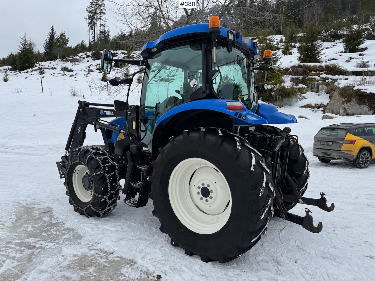 Traktor 2010 New Holland T6020 Elite w/front loader: slika 46