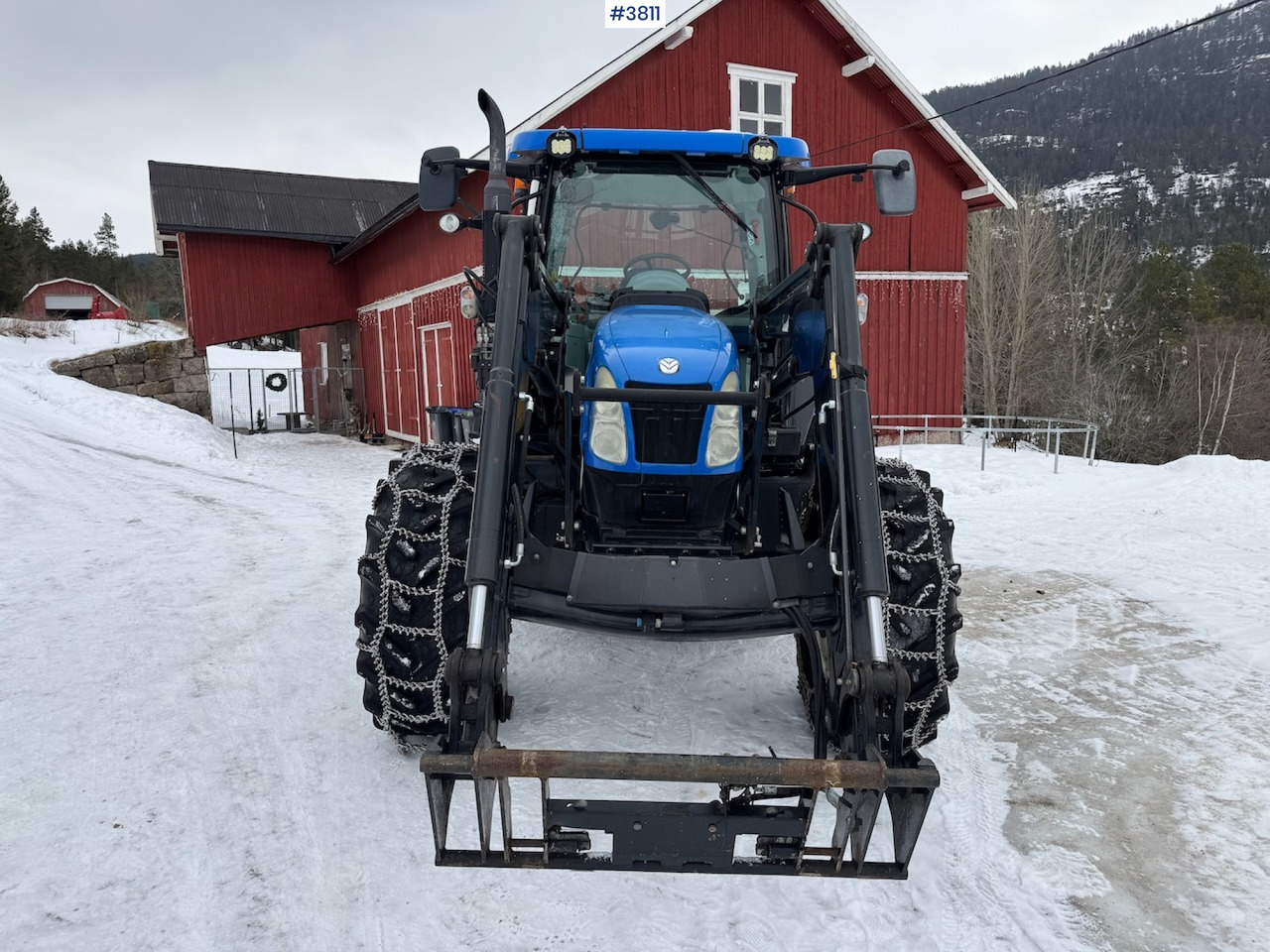 Traktor 2010 New Holland T6020 Elite w/front loader: slika 25