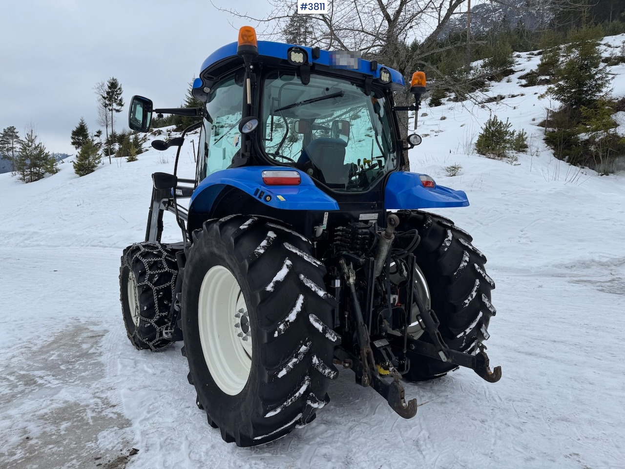 Traktor 2010 New Holland T6020 Elite w/front loader: slika 44