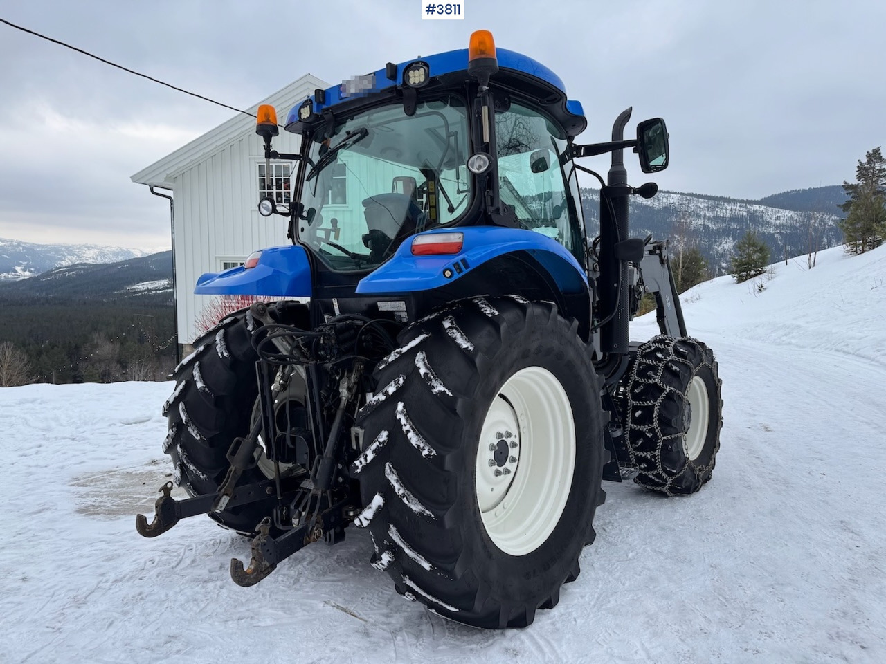 Traktor 2010 New Holland T6020 Elite w/front loader: slika 33