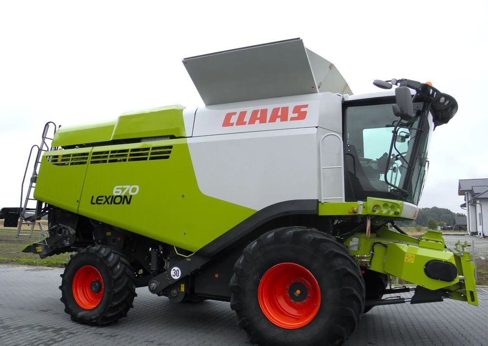 Kombinovani kombajn Claas Lexion 670 2019 Rok, Heder V 770,  Najbogatsza Wersja, Nie Malowany, Stan Idealny: slika 6