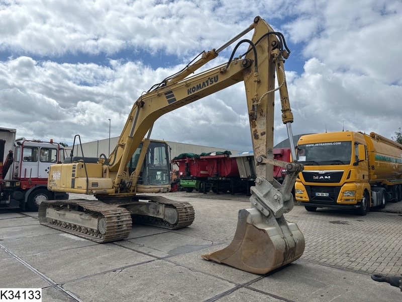 Bager guseničar Komatsu PC 210 LC 99 KW, Airco: slika 20