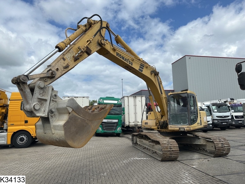 Bager guseničar Komatsu PC 210 LC 99 KW, Airco: slika 14