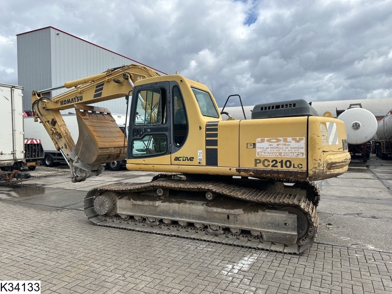 Bager guseničar Komatsu PC 210 LC 99 KW, Airco: slika 12