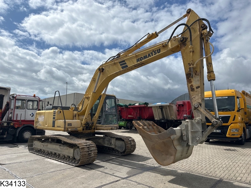 Bager guseničar Komatsu PC 210 LC 99 KW, Airco: slika 6