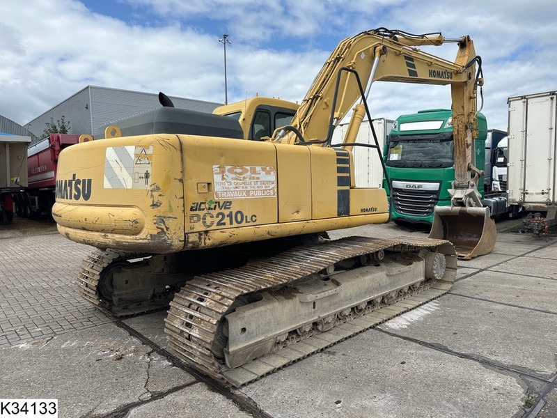 Bager guseničar Komatsu PC 210 LC 99 KW, Airco: slika 9