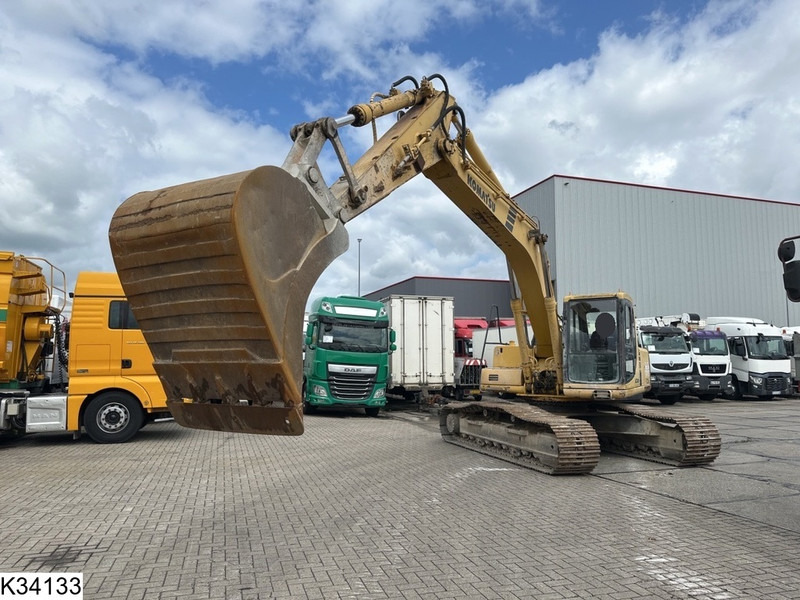 Bager guseničar Komatsu PC 210 LC 99 KW, Airco: slika 13