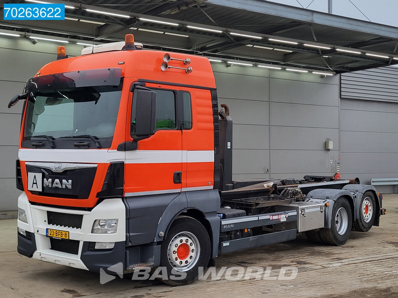 Kamion sa hidrauličnom kukom MAN TGX 26.440 6X2 NL-Truck 25tons VDL Standklima Liftachse Euro 6: slika 18