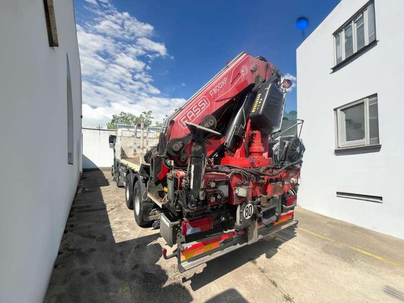 Kamion sa tovarnim sandukom Scania G480 8X4 GRUE FASSI: slika 33