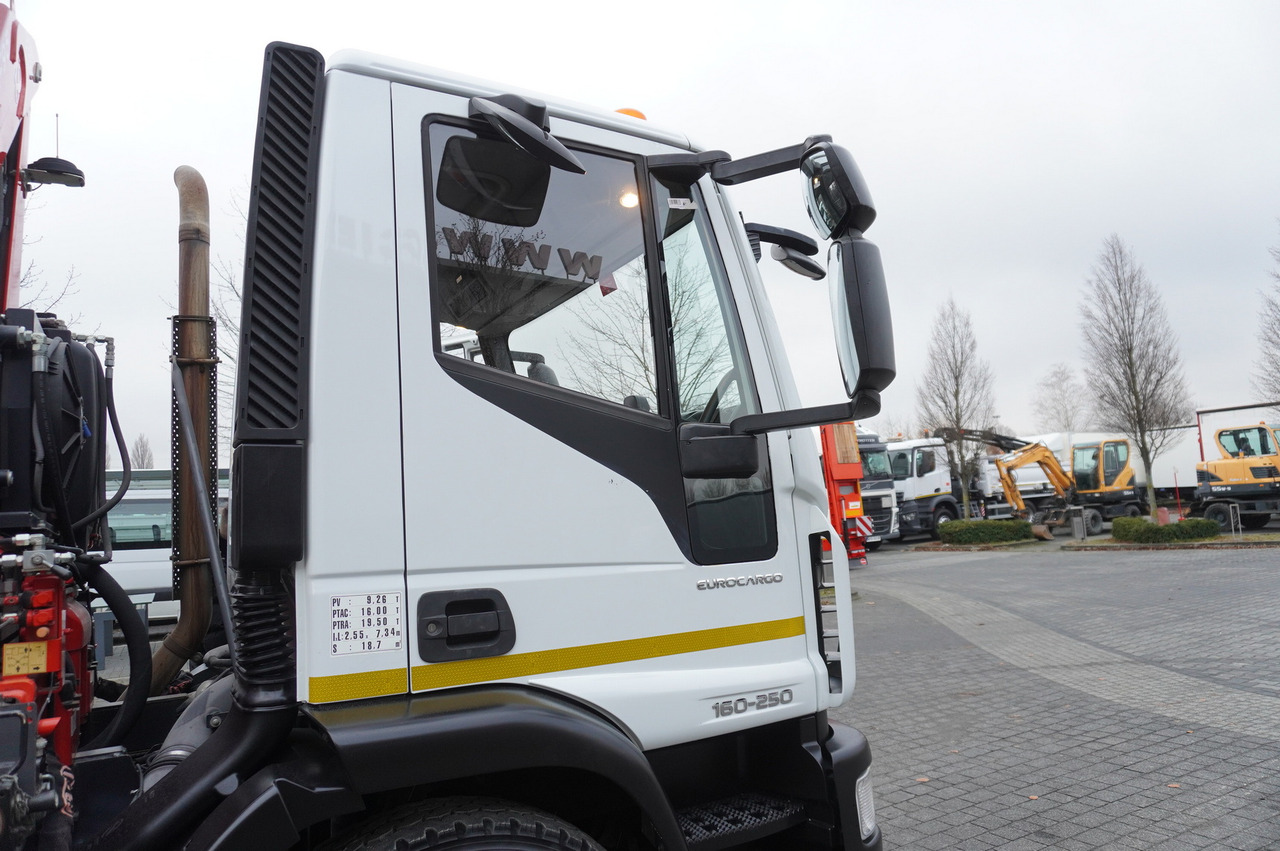 Kamion sa dizalicom IVECO Eurocargo 160-250 E6/ Fassi crane / 3-sided tipper / mileage 47 thousand. km!: slika 14