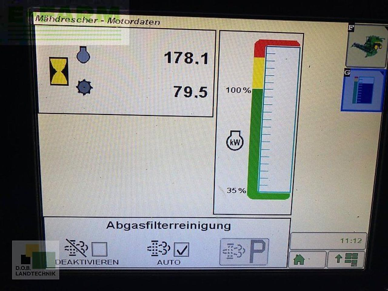 Kombinovani kombajn John Deere t 560 i: slika 11