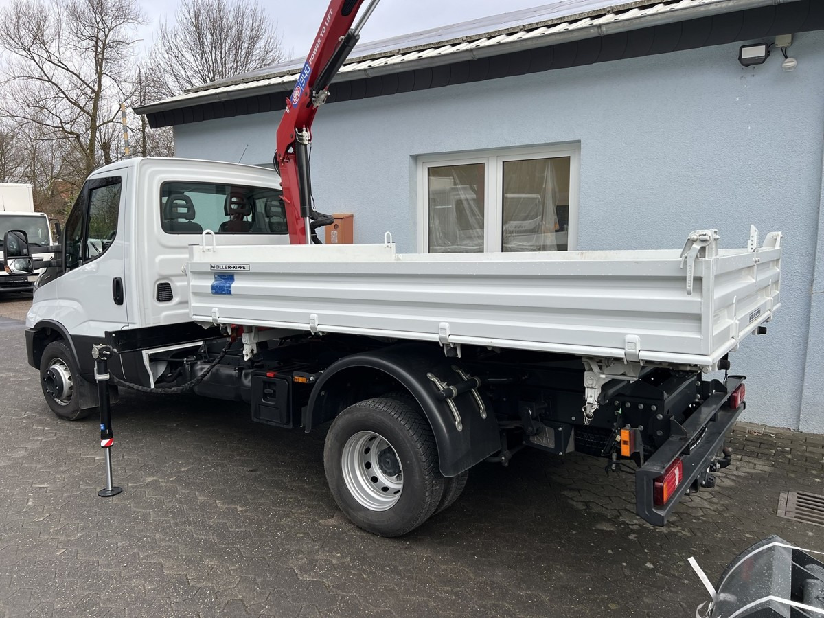 Dostavno vozilo istovarivač IVECO 70C18 Meiller Kipper+ Kran HMF 340 Funk!: slika 6