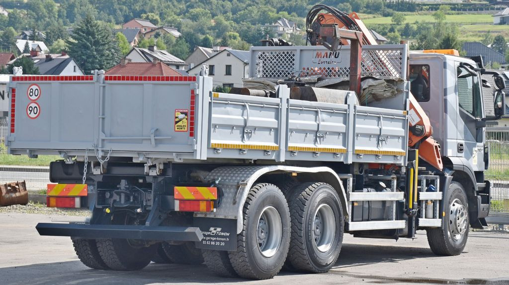 Kamion sa dizalicom, Istovarivač Iveco TRAKKER 410*Kipper 5,20m*ATLAS 165.2E * FUNK/6x4: slika 7